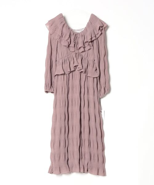 Her lip to」 長袖ワンピース M ベージュ レディース : 87702739  