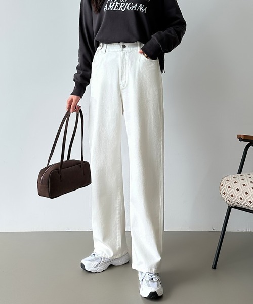 COCOMOMO ジーンズ デニム デニムパンツ 2025AW新色登場 「楽 革 命