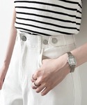 ワイドパンツ ジーンズ デニム デニムパンツ ...の詳細画像1