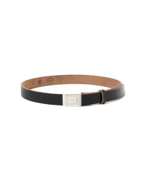 BEAMS+（ビームスプラス） ベルト Plate Belt Horween Leather メンズ
