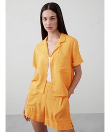 BANANA REPUBLIC ブラウス シャツ FACTORY STORE リネンブレンド