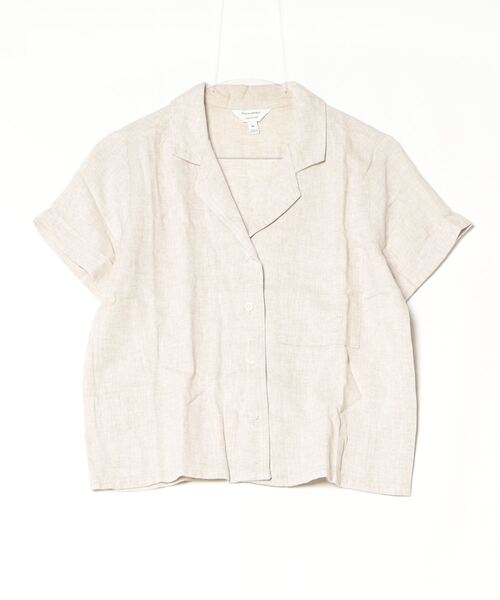 BANANA REPUBLIC ブラウス シャツ FACTORY STORE リネンブレンド