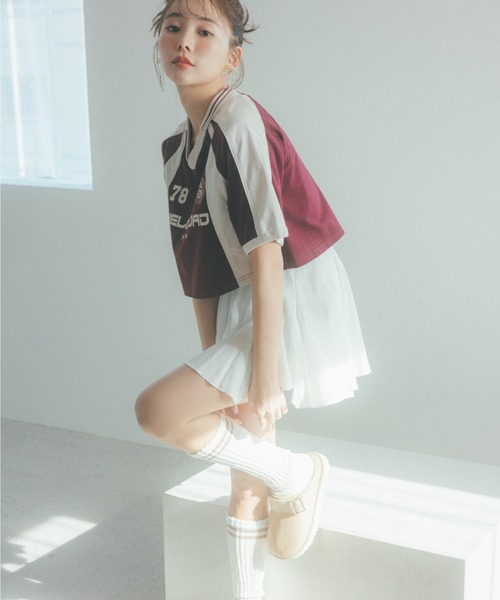 @SNIDEL Sustainableシアーイレヘムスカショーパン Sustainableシアーイレヘムスカショーパン(ショートパンツ
