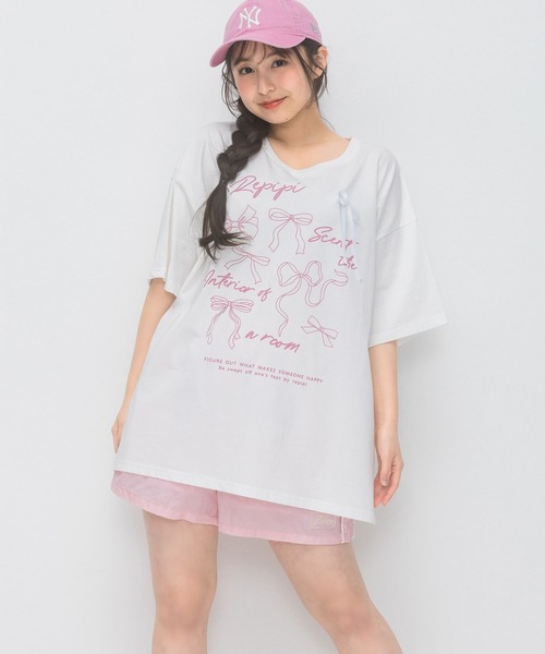 repipi armario ワンピース 「接触冷感」Manyリボンミニ
