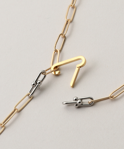 Lilas EO PC chain lariat necklace 75cm