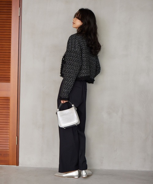 BARNYARDSTORM（バンヤードストーム） カーディガン ツイードライク