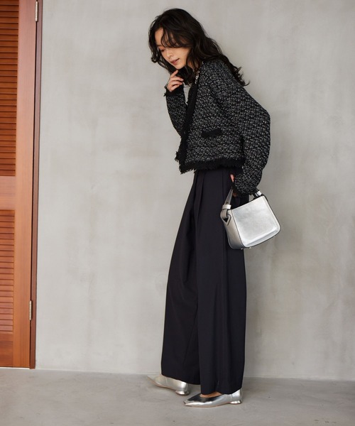 BARNYARDSTORM（バンヤードストーム） カーディガン ツイードライク