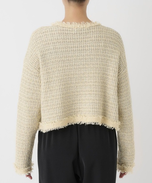 BARNYARDSTORM（バンヤードストーム） カーディガン ツイードライク