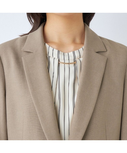 値下げ❗️【極美品】スーツセレクト　セットアップ　スーツ　モカベージュ　フォーマル SUIT SELECT セレモニースーツ セットアップ レディース : ZOZOTOWN