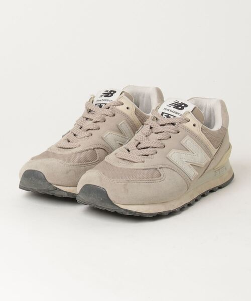New Balance 「New Balance」 ローカットスニーカー 23.5cm ベージュ 