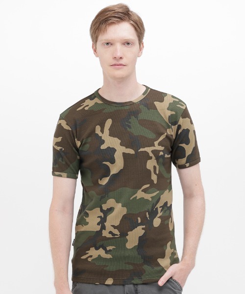 AVIREX（アヴィレックス） tシャツ 「DAILY/デイリー」RIB SHORT