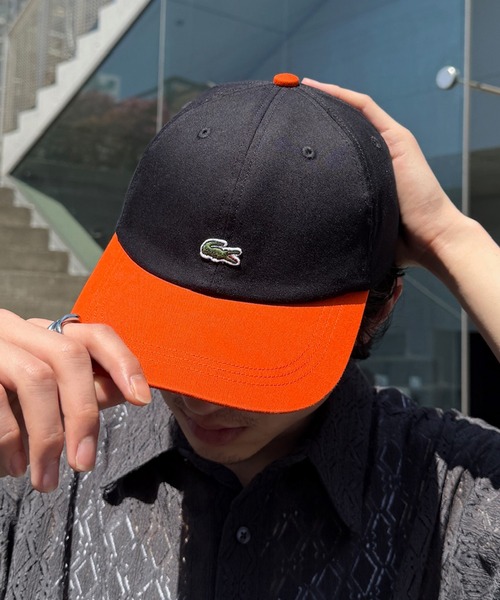 LACOSTE（ラコステ） キャップ 帽子 「LACOSTE」バイカラーワン