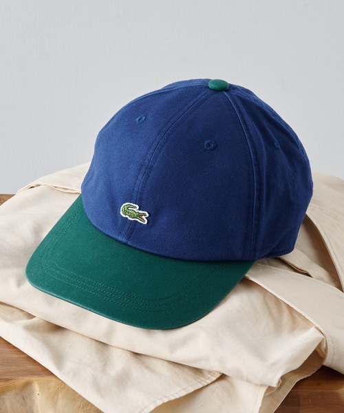 LACOSTE（ラコステ） キャップ 帽子 「LACOSTE」バイカラーワン