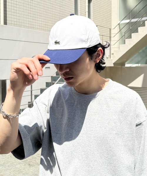 LACOSTE（ラコステ） キャップ 帽子 「LACOSTE」バイカラーワン