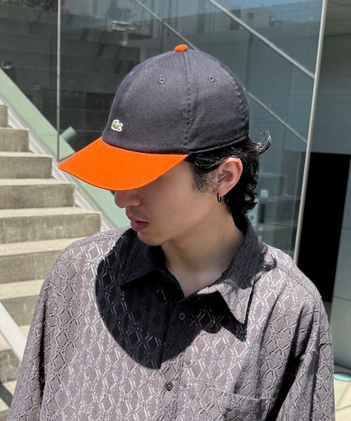 LACOSTE（ラコステ） キャップ 帽子 「LACOSTE」バイカラーワン