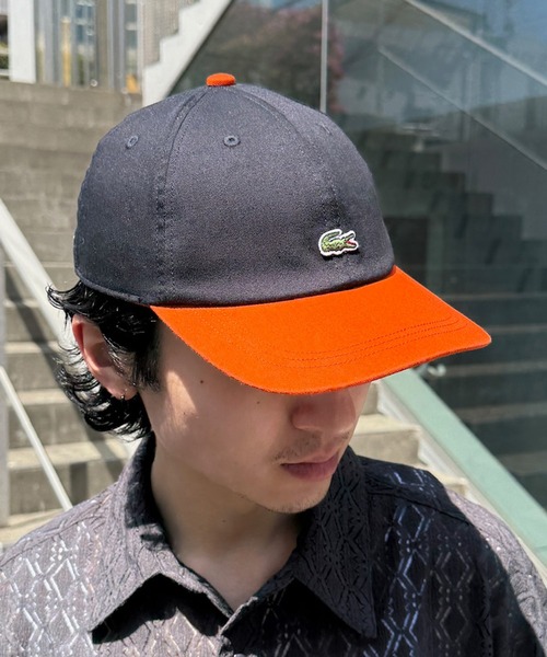 LACOSTE（ラコステ） キャップ 帽子 「LACOSTE」バイカラーワン