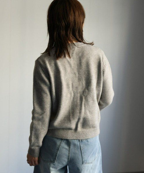 「ap retro」 ニットカーディガン FREE アイボリー レディース_画像6