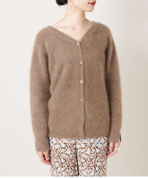 SHENERY（シーナリー） ニットカーディガン FREE ブラウン レディース