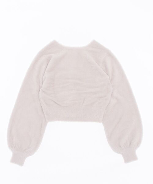 「MERCURYDUO」 ニットカーディガン FREE ベージュ レディース_画像2