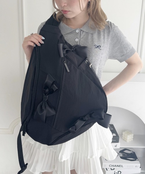 gentil ブラック！ドットのレースフリル付き黒フレアスカート Ｍサイズ gentil ブラック！ドットのレースフリル付き黒フレアスカート M