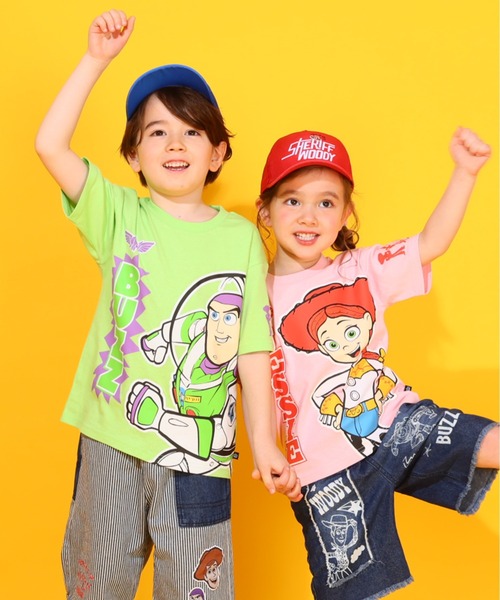 Disney（ディズニー） tシャツ 「綿100％」 親子お揃い トイ