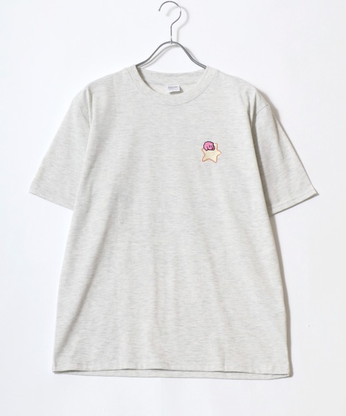 【フォローで半額】星のカービィ　Tシャツ　半袖　M USA古着　アイボリー tシャツ 2025SS Kirby's Dream Land/星のカービィ 吸汗速乾