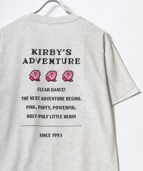 NEW ERA × KIRBY 長袖Tシャツ Sサイズ 黒2025未使用新品 tシャツ 2025SS Kirby's Dream Land/星のカービィ 吸汗速乾