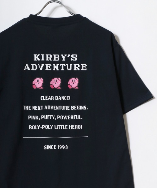 NEW ERA × KIRBY 長袖Tシャツ Sサイズ 黒2025未使用新品 tシャツ 2025SS Kirby's Dream Land/星のカービィ 吸汗速乾