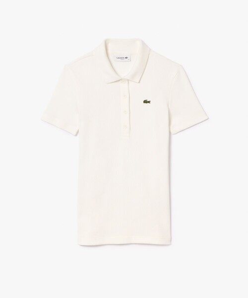 LACOSTE（ラコステ） ポロシャツ ポロ タイトフィットリブニット