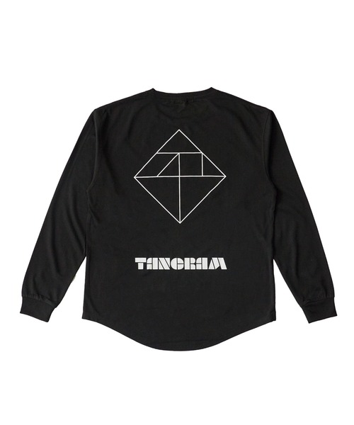 TANGRAM Lサイズ Tシャツ TANGRAM tシャツ TANGRAM/タングラム LINE PUZZLE LOGO LS TEE