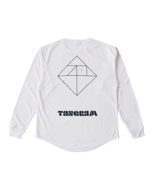 TANGRAM tシャツ TANGRAM/タングラム LINE PUZZLE LOGO LS TEE