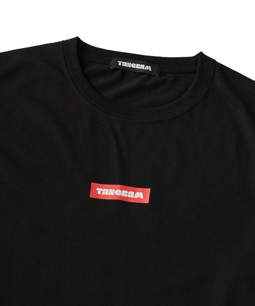 TANGRAM tシャツ TANGRAM/タングラム LINE PUZZLE LOGO LS TEE