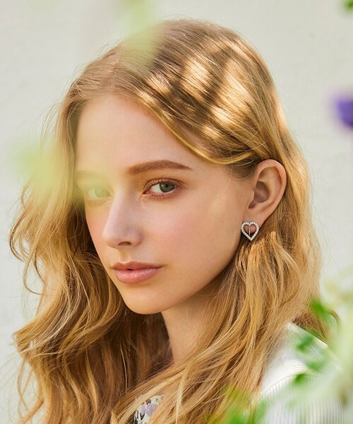 イヤリング WISH IN HEART EARRINGS イヤリング レディースの画像