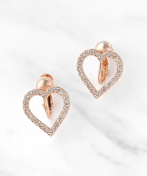 イヤリング WISH IN HEART EARRINGS イヤリング レディースの画像