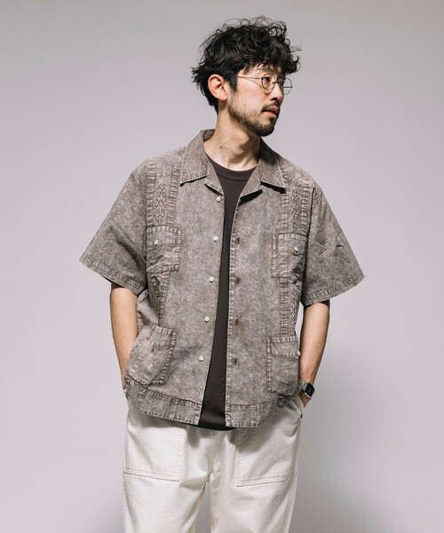 40s〜50s キューバシャツ　テーラードタイプ qt044-01.jpg