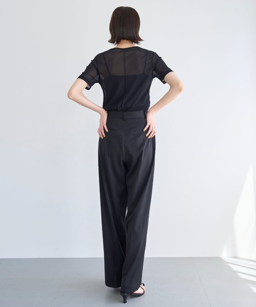 レースメッシュカットソー | AND ON JIONE STORE（アンドオン