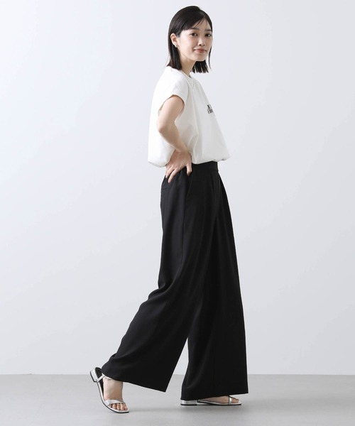 【新品未使用】Gready BrilliantＴＲ裏起毛２タックワイドパンツ Gready Brilliant パンツ 2タックワイドパンツ レディース