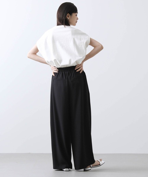 gready brilliant購入　 FAVORI ワイドパンツ Gready Brilliant パンツ ジョーゼットワイドパンツ レディース