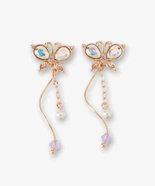 ANNA SUI（アナスイ） ピアス バタフライモチーフ ピアス レディース 