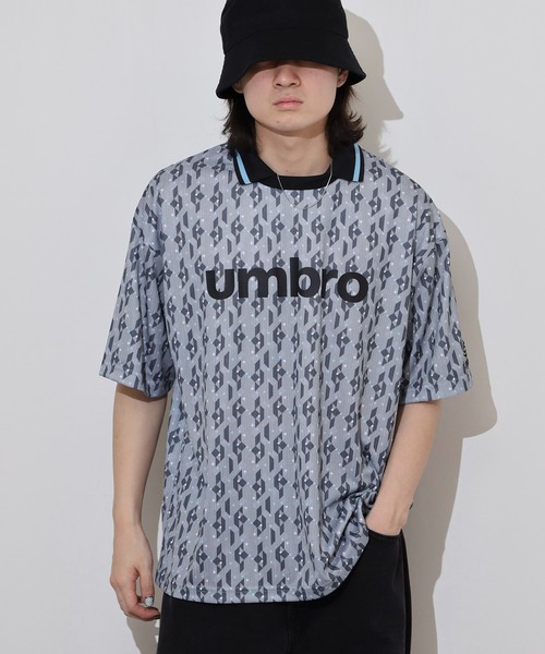umBRO アンブロ グレー 半袖 ポロシャツ トップス L ロッキーモンロー Rocky Monroe UMBRO アンブロ ポロシャツ 半袖