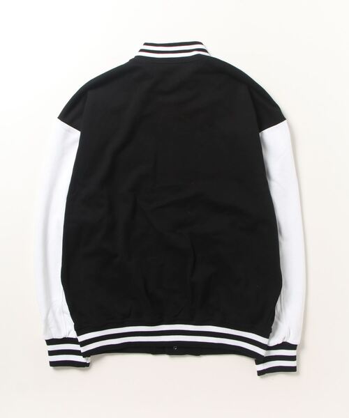 Subciety（サブサエティ） スタジャン SMALL ブラック×グレー メンズ