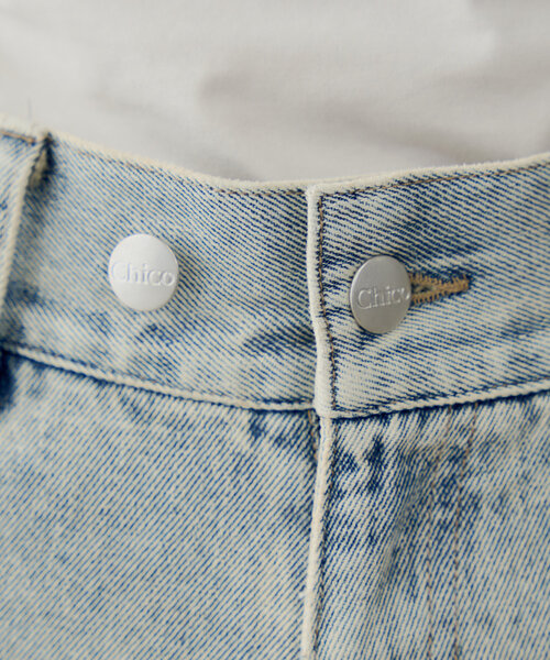 Chico（チコ） ジーンズ デニム デニムパンツ フラワー刺繍フレア