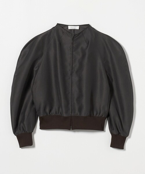 amomento / ブルゾン　デザインアウター STEVEN ALAN ブルゾン アウター 「AMOMENTO」MOCK NECK ORGANZA