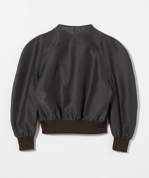 amomento / ブルゾン　デザインアウター STEVEN ALAN ブルゾン アウター 「AMOMENTO」MOCK NECK ORGANZA