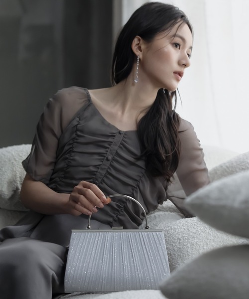 DRESS+ 「DRESS PLUS」 2WAYバッグ フリー シルバー レディース : ZOZOTOWN Yahoo!店 - 通販 ...