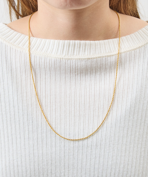 THEFT（セフト） ネックレス セフト / K18GP ROPE CHAIN NECKLACE