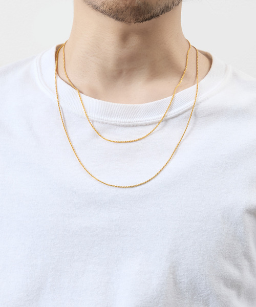 THEFT（セフト） ネックレス セフト / K18GP ROPE CHAIN NECKLACE