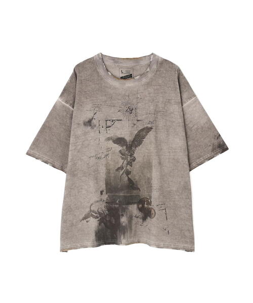 tシャツ DankeSchon/ダンケシェーン/BURN SST PRAY レディース メンズ DankeSchon/ダンケシェーン/CHEMICAL S/S TEE WRONGWAR | L.H.P