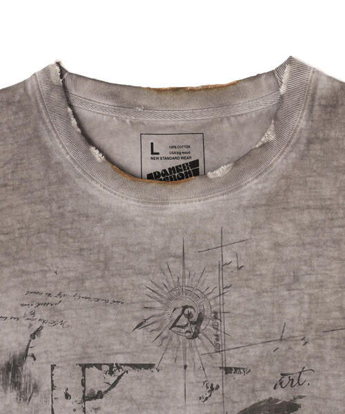 DANKE SCHON tシャツ DankeSchon/ダンケシェーン/BURN SST PRAY