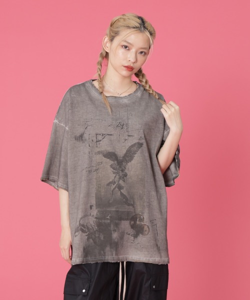 tシャツ DankeSchon/ダンケシェーン/BURN SST PRAY レディース メンズ